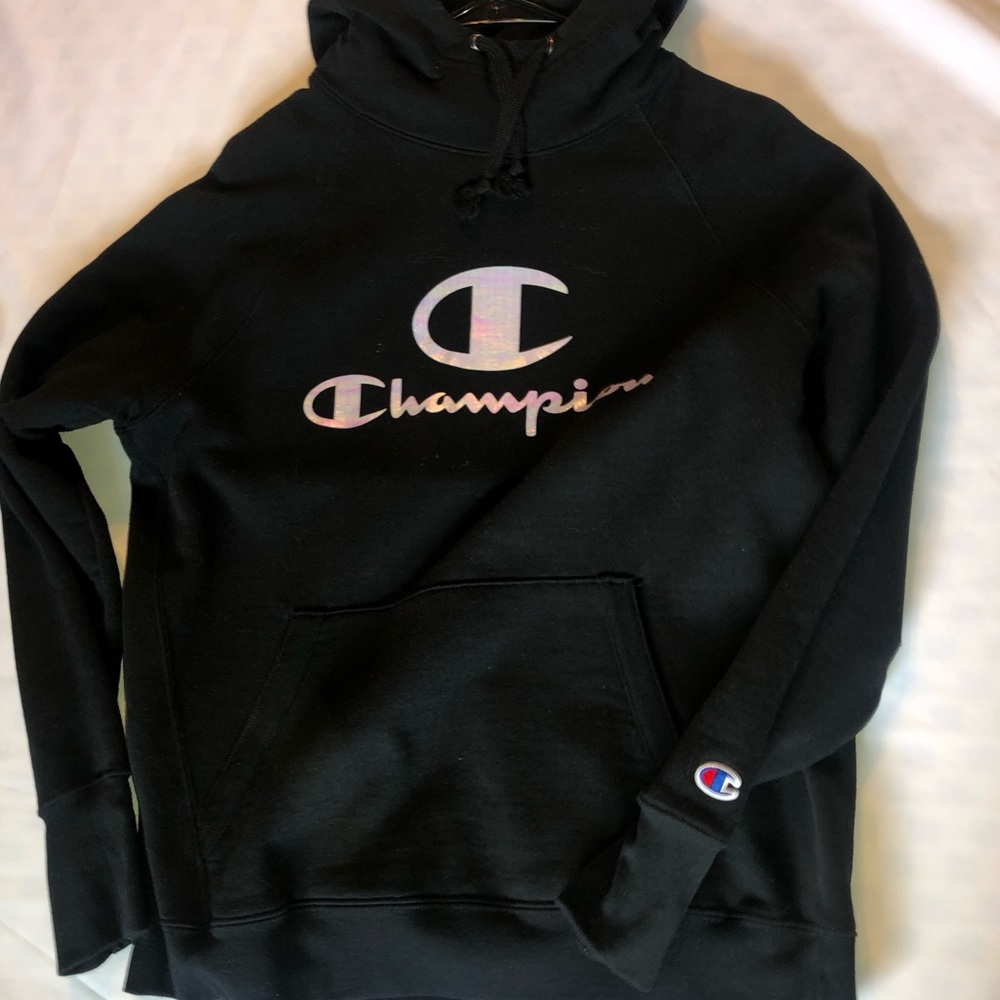 Champion halo graphic logo hoodie